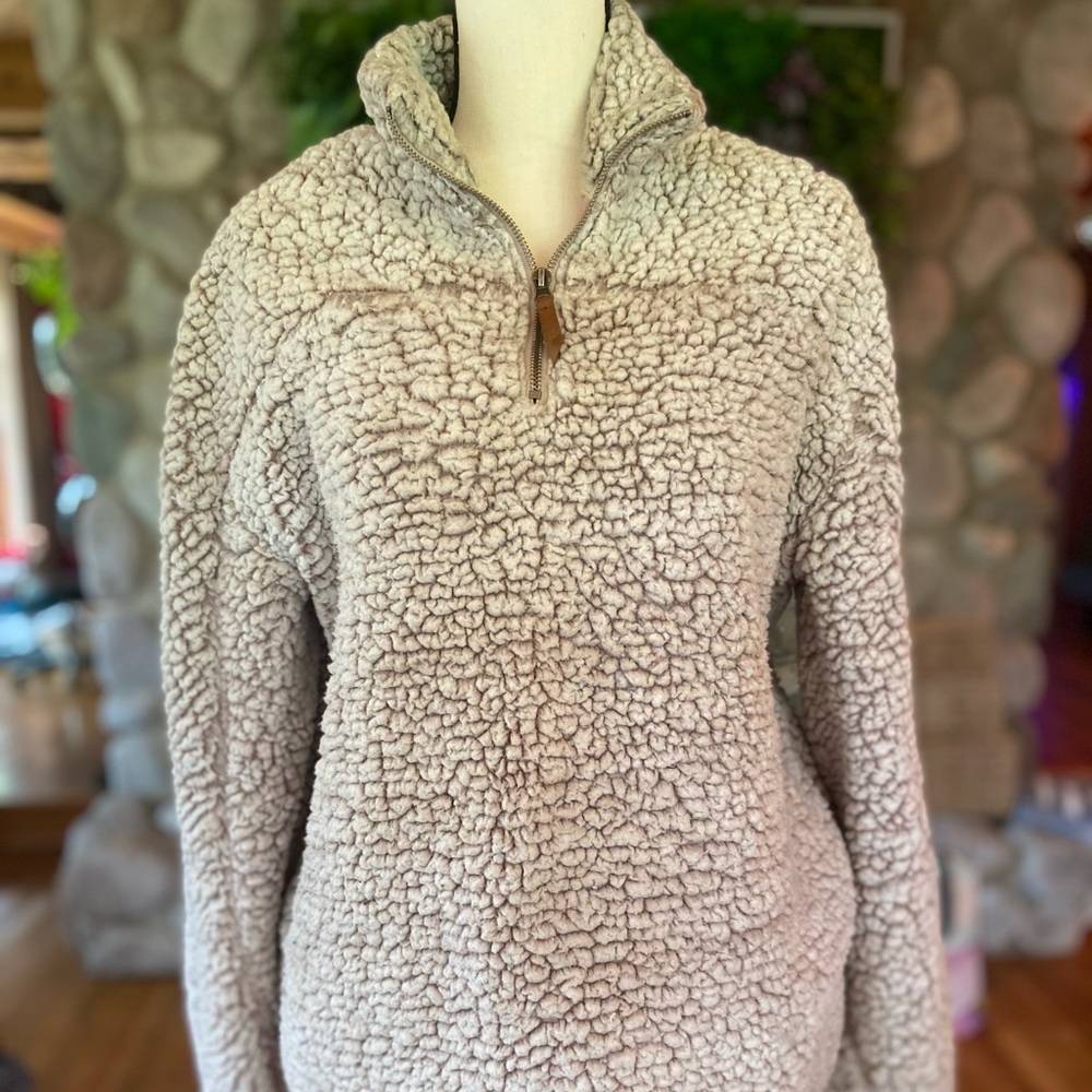 Thread & Supply Lazy Sunday Pullover Sweatshirt L